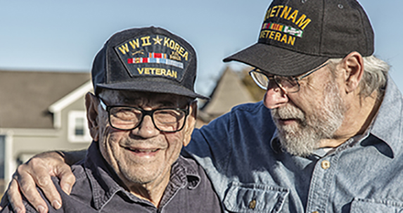 Two veterans